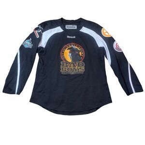 Vtg Reebok NHL Size 52 JERRY BRUCKHEIMER BAD BOYS Hockey League Jersey Rare